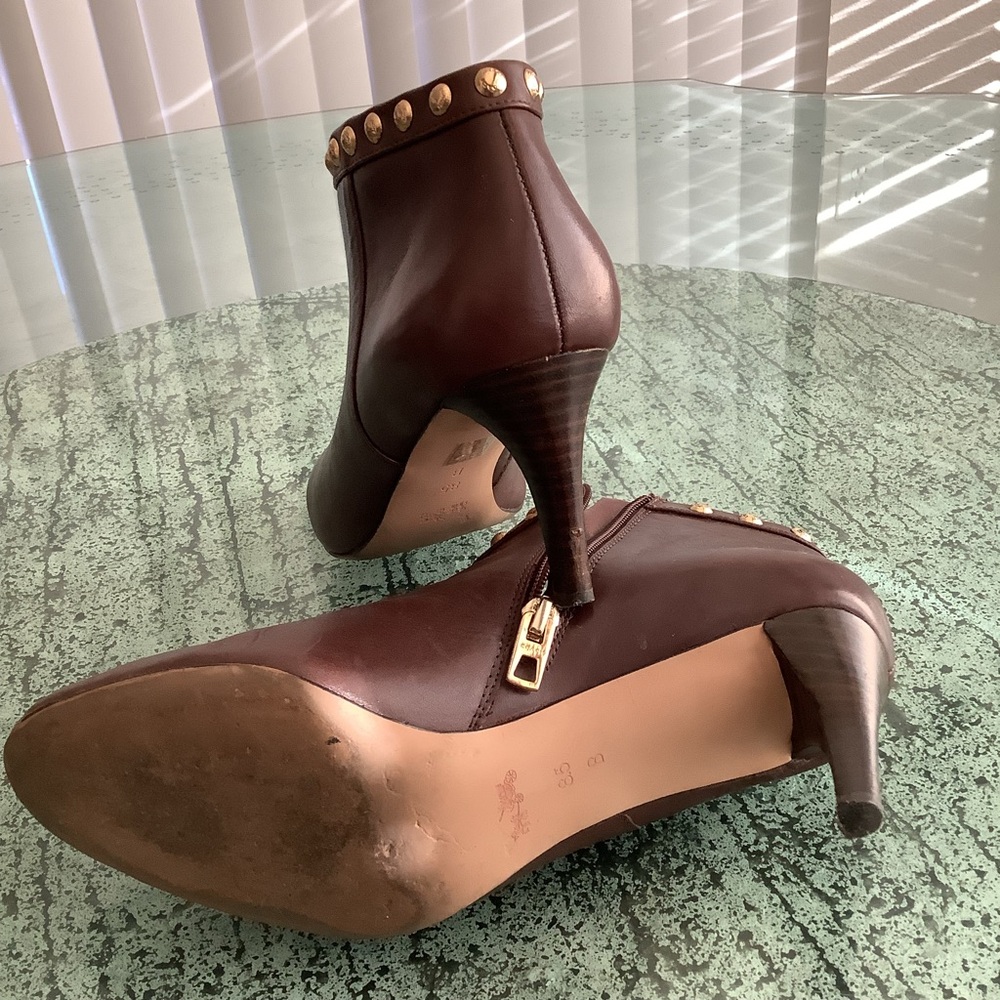 Coach leather bootie size 8.5 - Picture 7 of 9